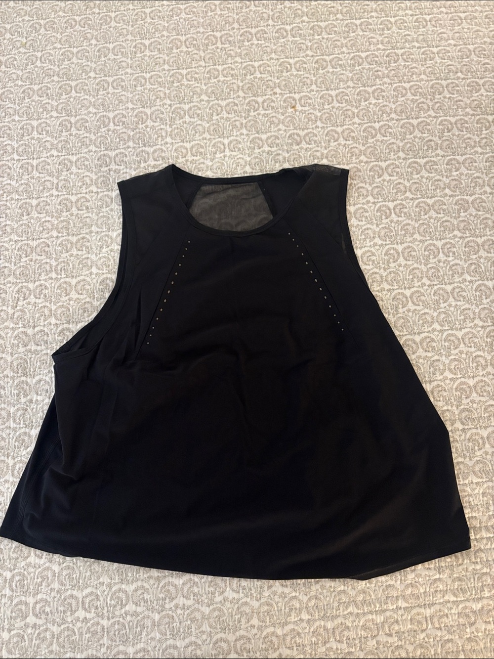 lululemon athletica Sculpt Cropped Tank Top Pleated